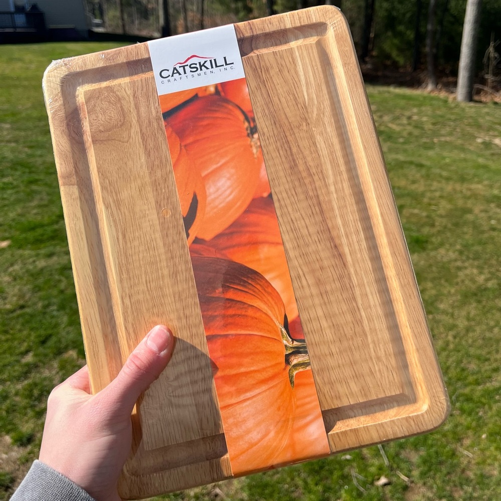 New cutting board